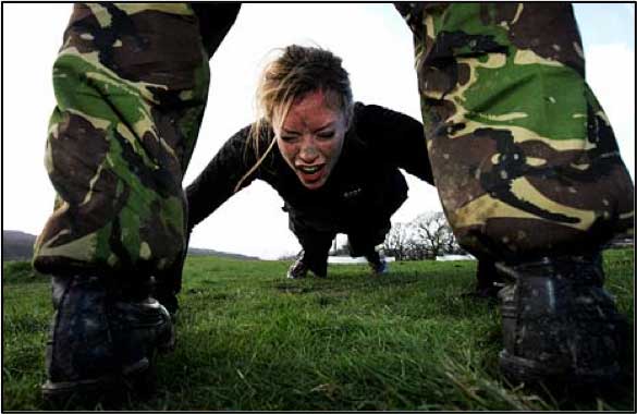 military pushup trainer