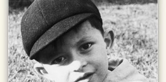 Portrait of Robert D. Hales as a boy