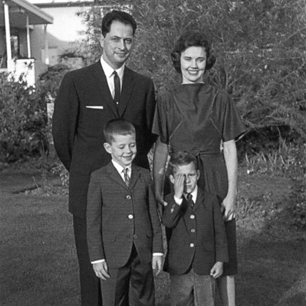 Robert D. Hales with his wife and two sons