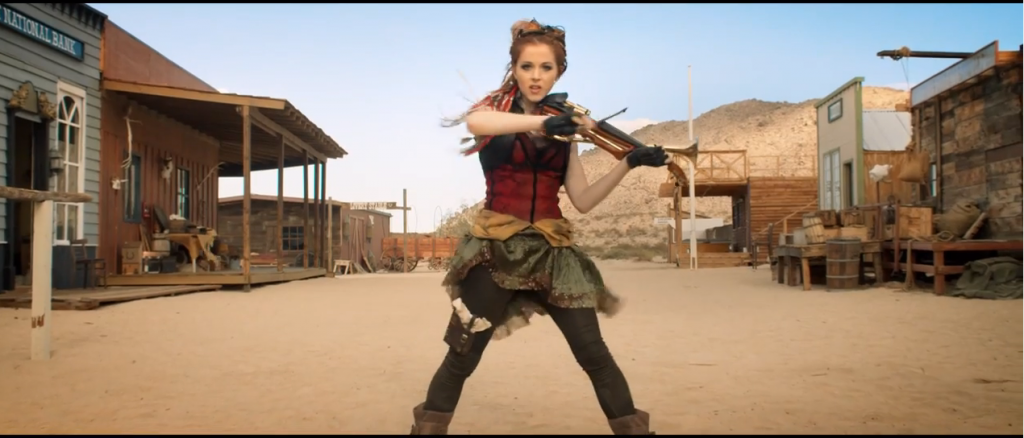 Lindsey Stirling Old West music video