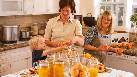 food storage canning peaches