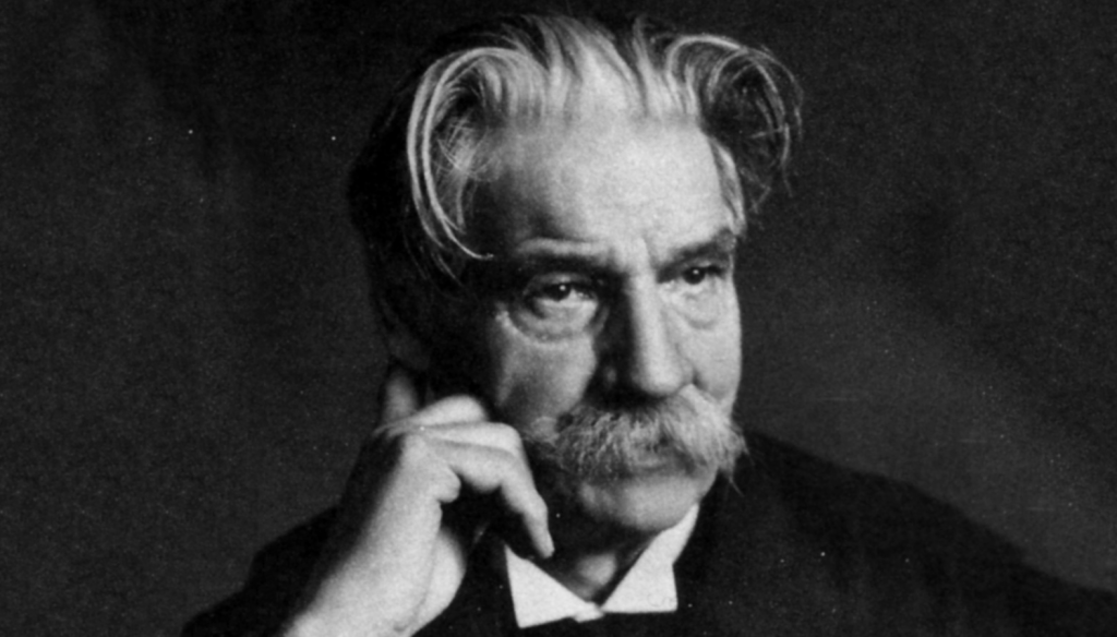 Portrait of Albert Schweitzer