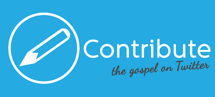 Contributre the gospel on Twitter