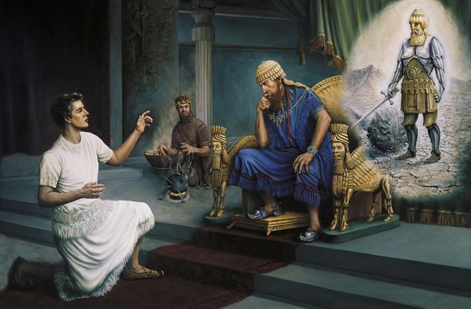 Daniel interprets King Nebuchadnezzar's dream