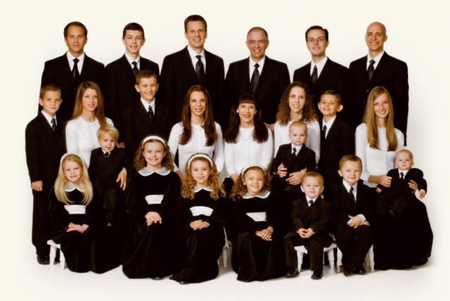 Neil L. Andersen with his wife, children, and grandchildren