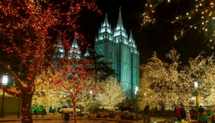 Temple Square Lights