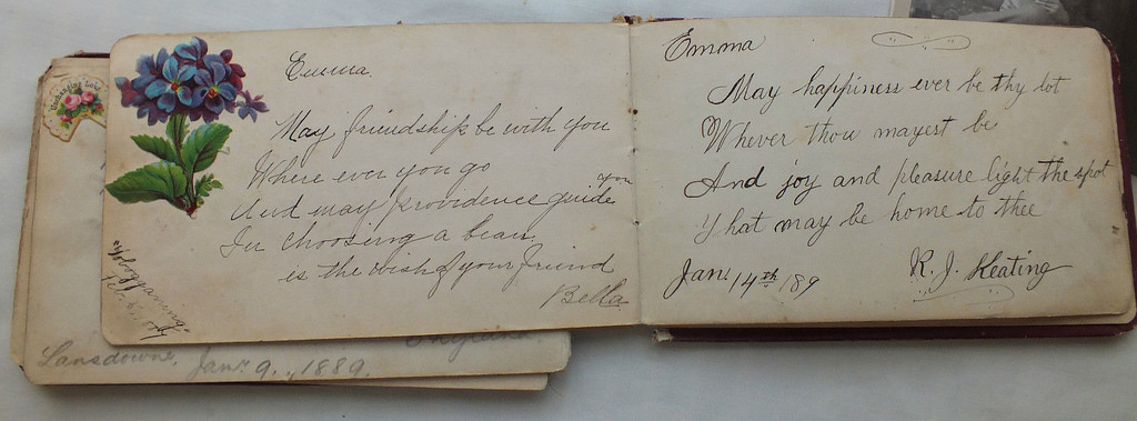 Journal where Eliza's poems were often found. 