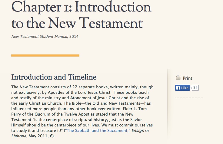 New Testament Student Manual