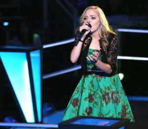Photo from LDS Living. Madilyn Paige on The Voice.