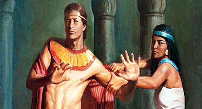 Joseph of Egypt Resisting Potphar's Wife