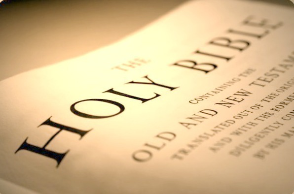 image of the cover page of the bible