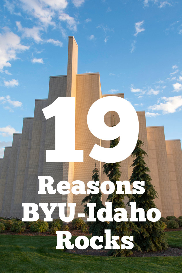 Image of the Taylor chapel on BYU-I campus