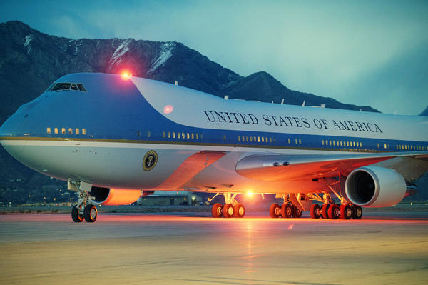 Air Force One in Utah