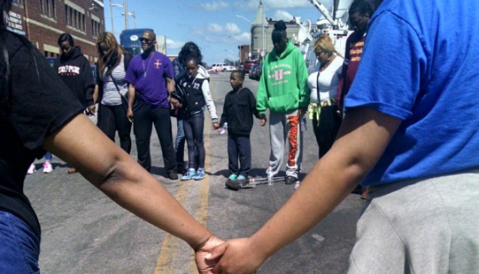 Fasting and praying in Baltimore