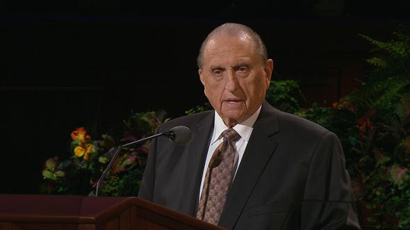 President Thomas S Monson