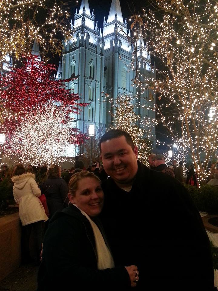 Temple Square at Christmas