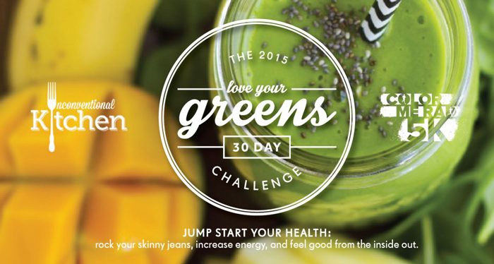 30 day greens challenge banner