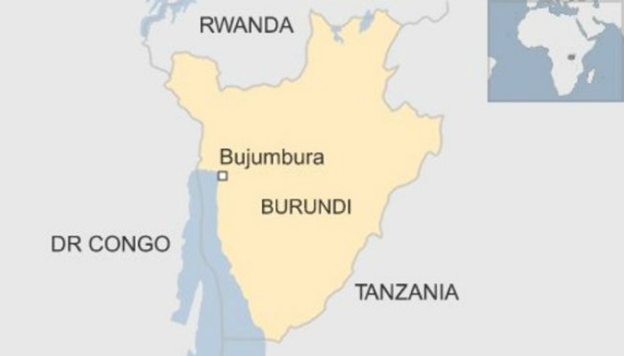 Burundi Map