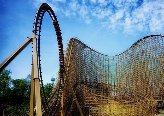 Kings Island Roller Coaster