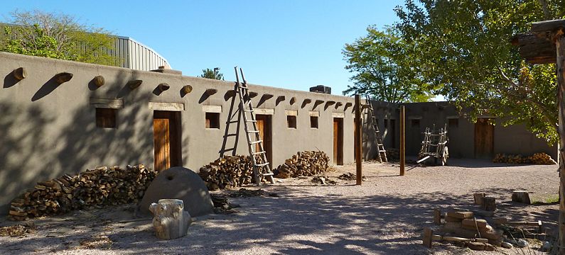 Fort Pueblo where LDS Pioneers stayed