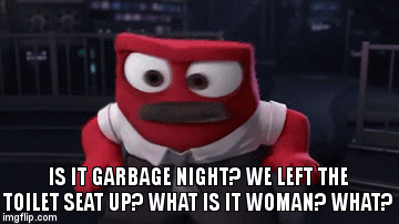 Meme of the character Anger from InsideOut