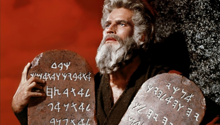 Charlton Heston Moses