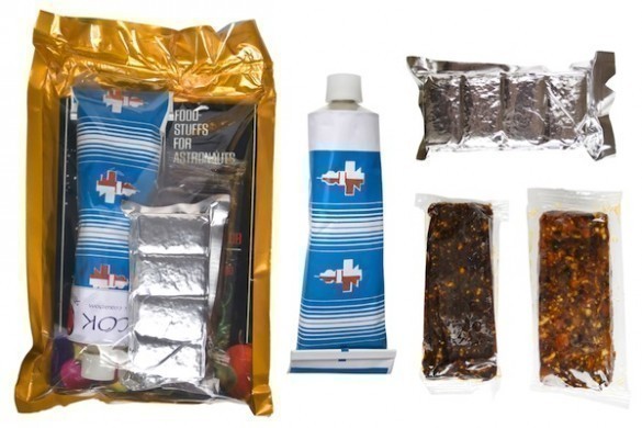 astronaut food meal