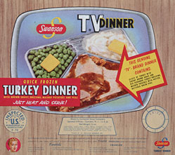 swansons turkey tv dinner