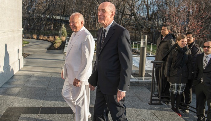 president eyring dedicating montreal temple