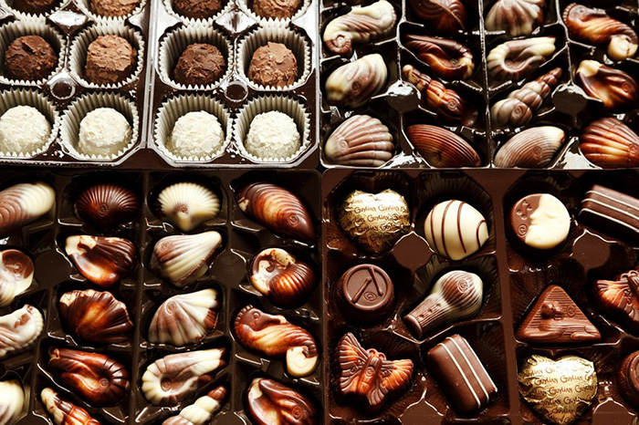 Assorted chocolates