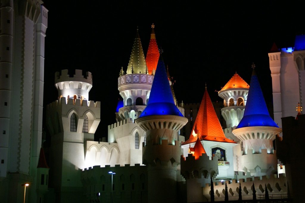 Excalibur Hotel, Las Vegas, Nevada.