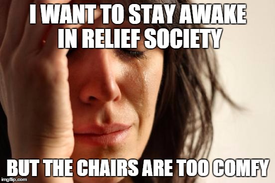 Awake in Relief Society