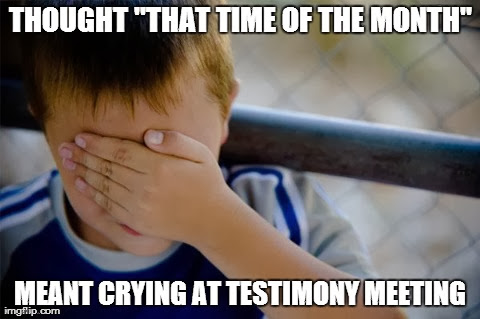 Crying at Testimony Meeting