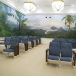 Mormon temple room.