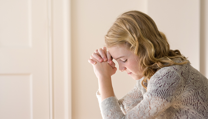 Latter-day Saint prays first thing in the morning