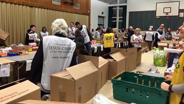 LDS Church Helping hands