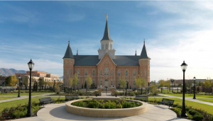 Templo del centro de la ciudad de Provo