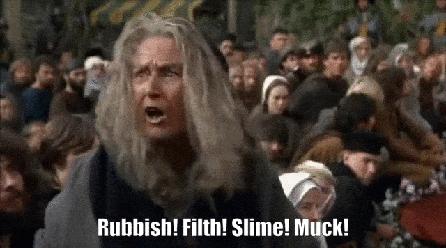 the booing hag lady from the princess bride