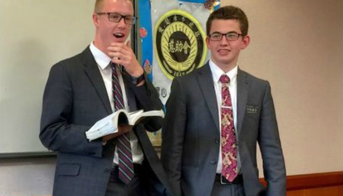 LDS missionary