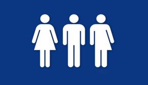 Transgender bathroom sign