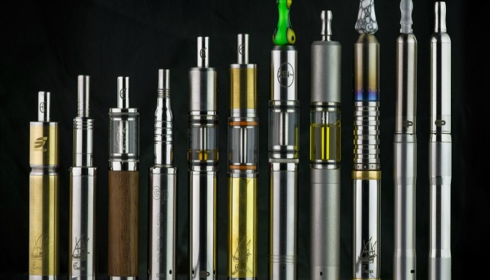 A collection of e-cigarettes