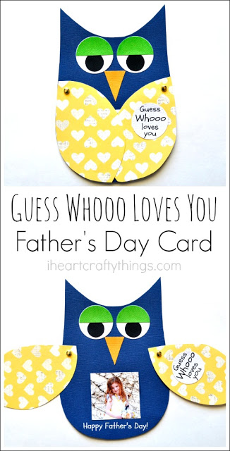 Father's Day card, Guess Who Loves You?