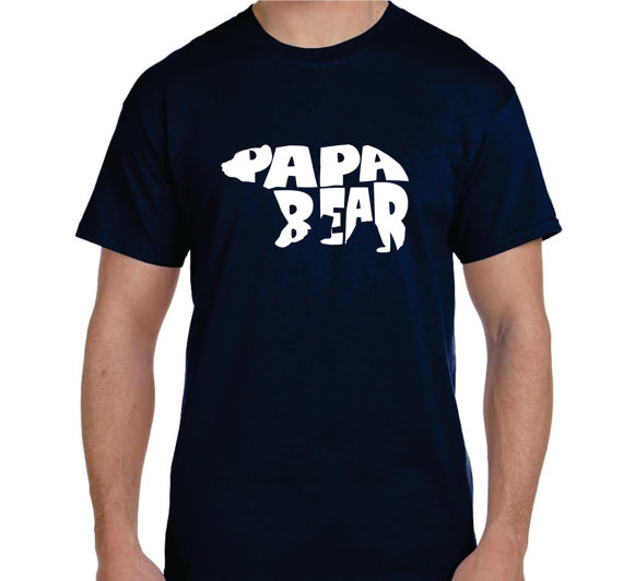 hilarious father’s day gifts with papa bear shirt