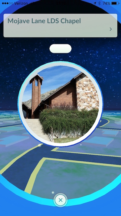 pokespots at church locations