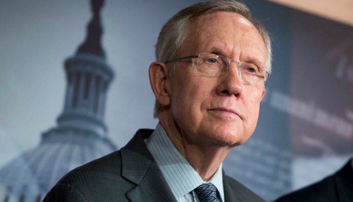 US Senate Democratic Leader Harry Reid