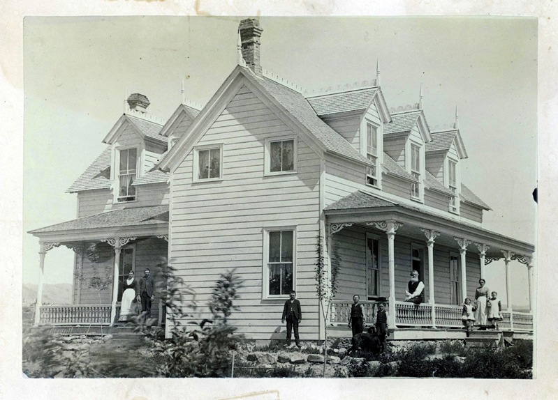 David and Sarah Buttars' home, Clarkston, Utah