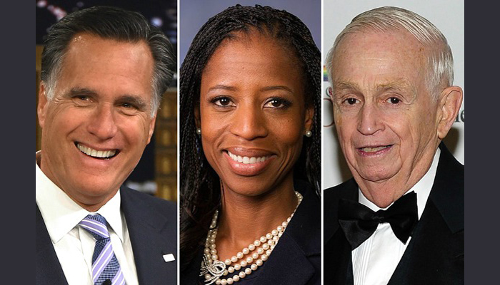 Mitt Romney, Mia Love, and Bill Marriott