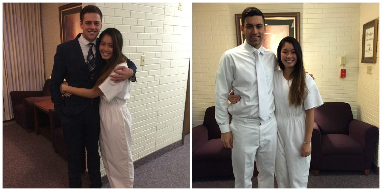 Becoming a mormon at my baptism on January 29, 2015