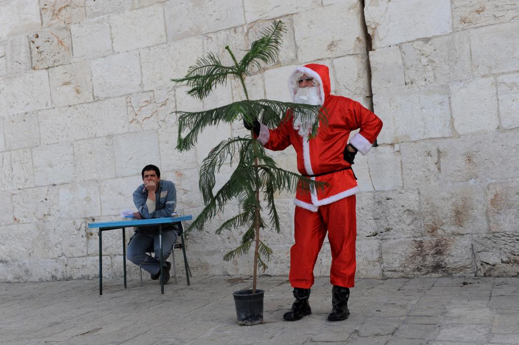 Christmas tree Jaffa Gate