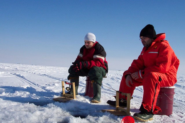 One family's tradition of going ice fishing